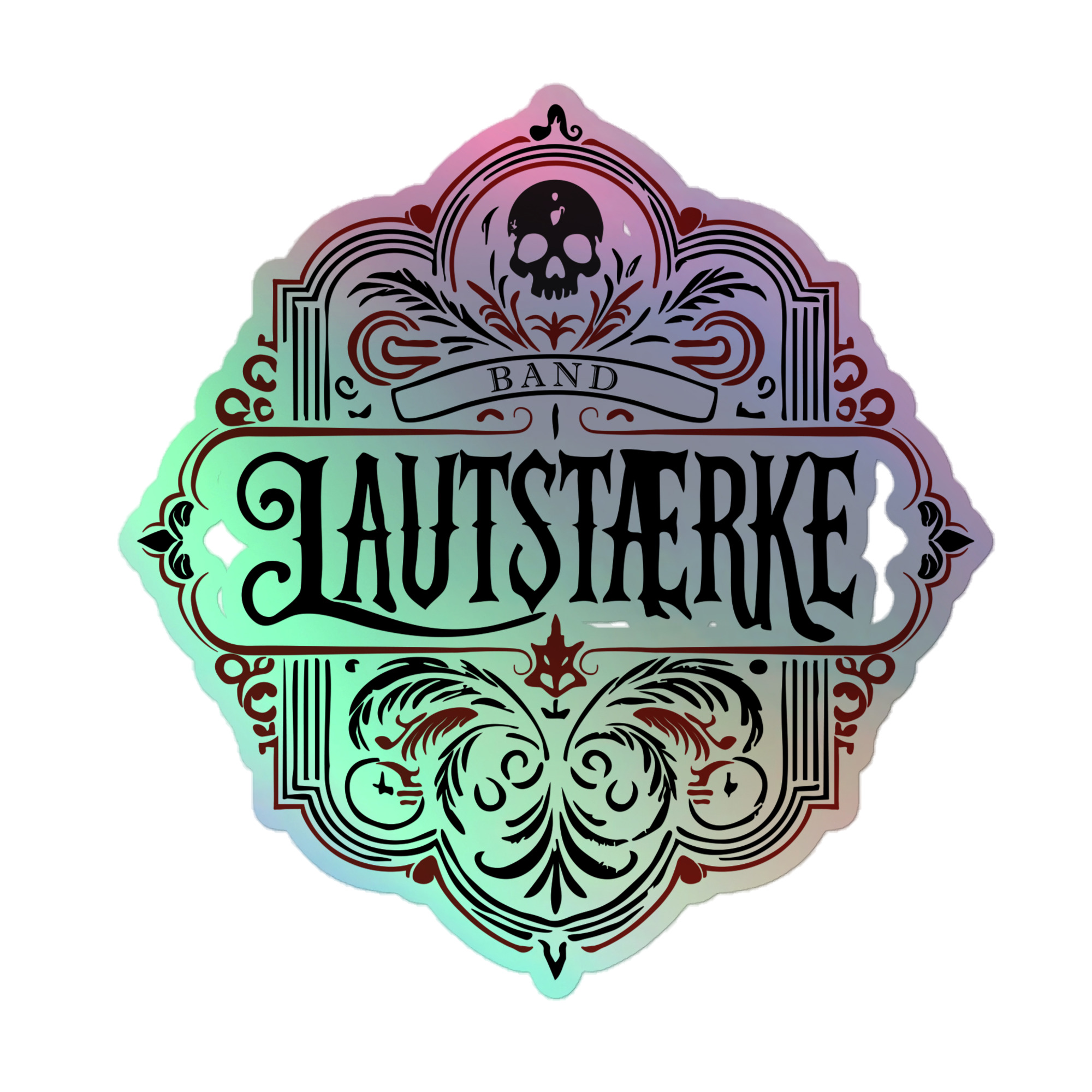 Holographic Sticker Front